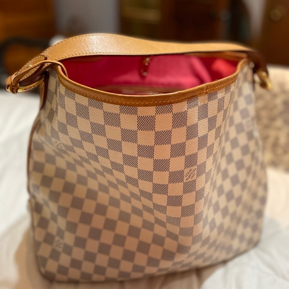 Louis Vuitton Delightful Mm Damier Azure